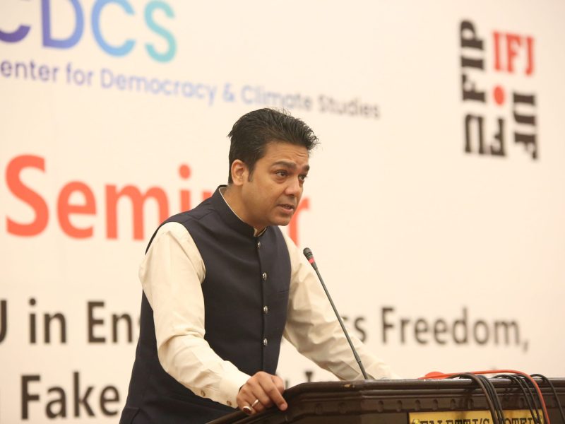 Center for Democracy and Climate Studies - PFUJ Seminar-Falettis Hotel Lahore (2)